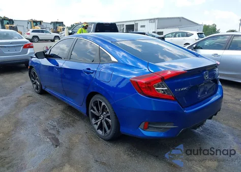 2020 Honda Civic Sport from USA, damaged, VIN 2HGFC2F89LH584538